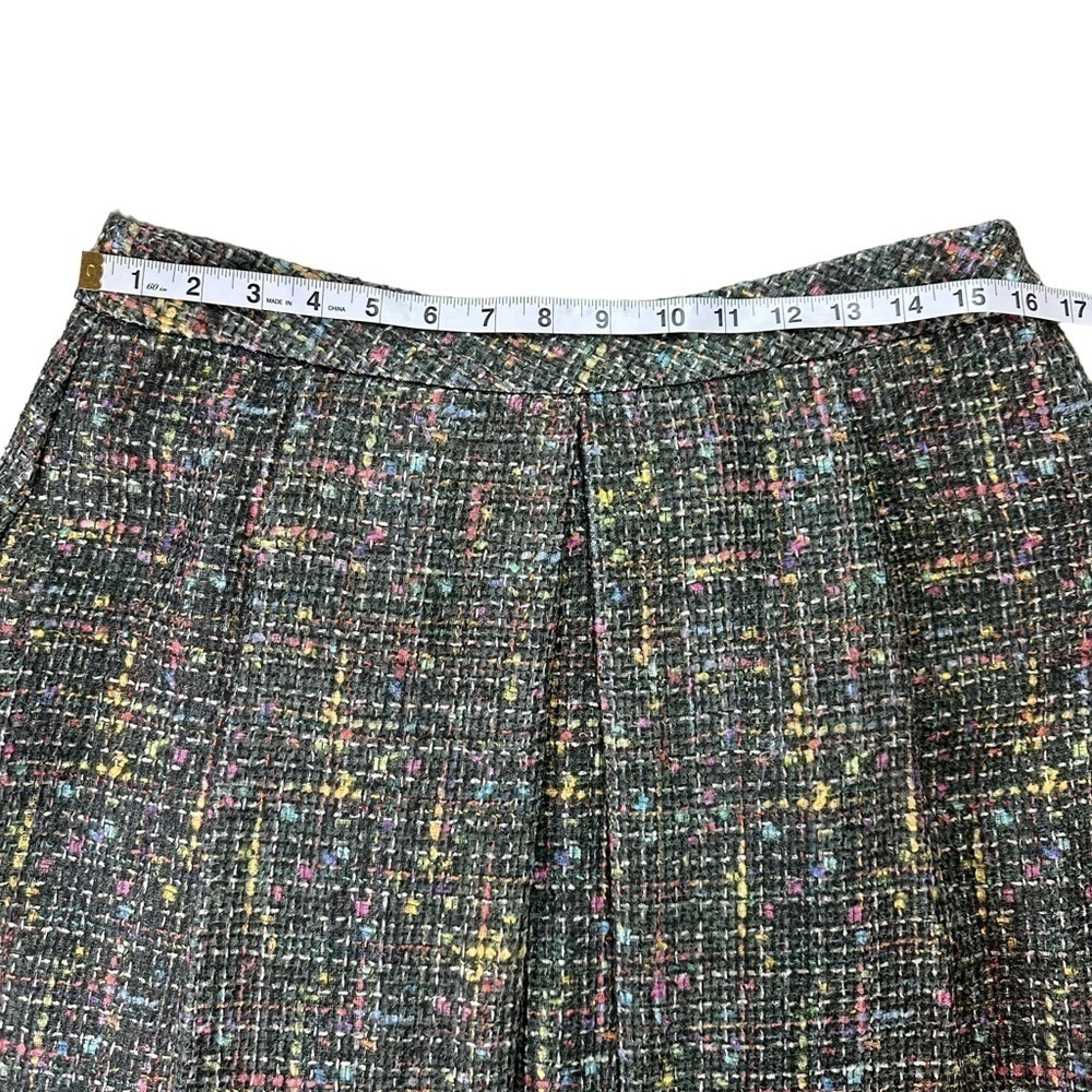 Trina Turk Multicolored 2 Piece Tweed Suit. Size 10 - Picture 10 of 15
